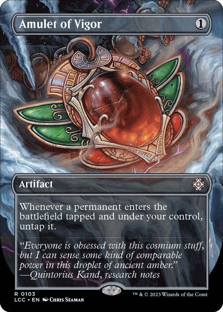 Amulet of Vigor Borderless (103) [LCC]