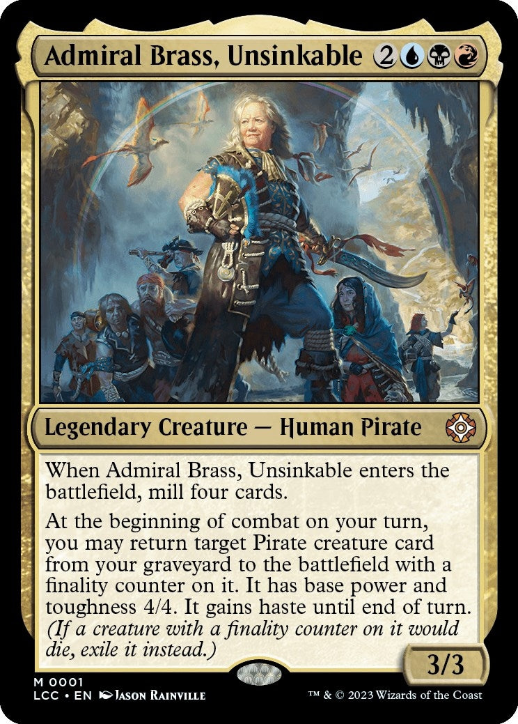 Admiral Brass Unsinkable (1) [LCC]