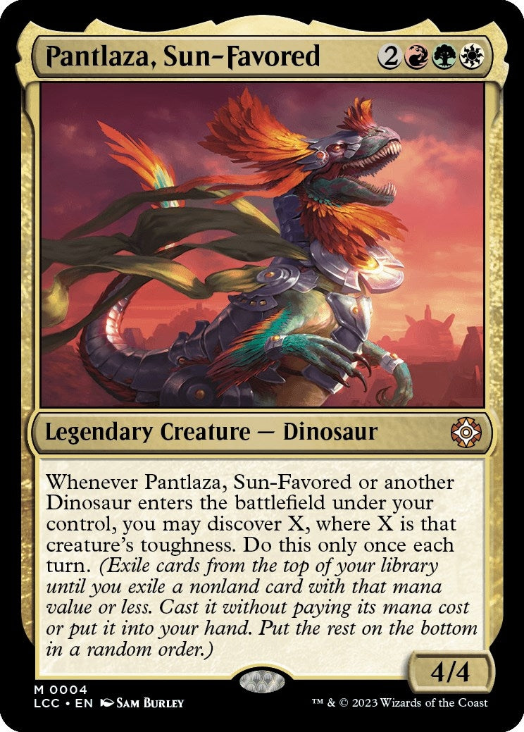 Pantlaza, Sun-Favored [The Lost Caverns of Ixalan Commander]