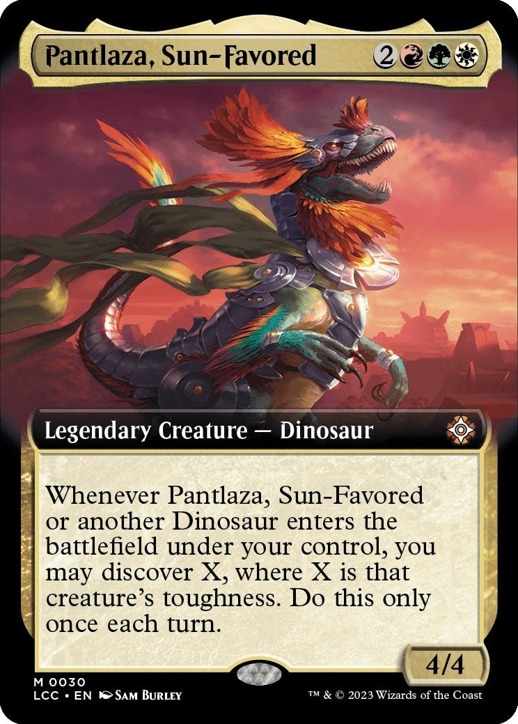 Pantlaza Sun Favored Extended Art (30) [LCC]