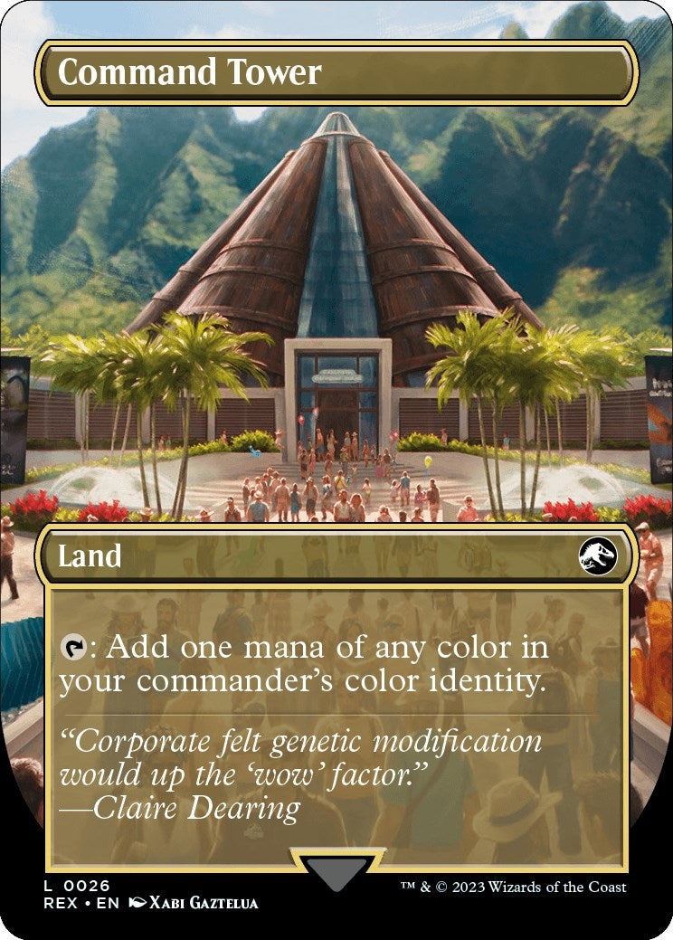 Command Tower Borderless (26) [REX]
