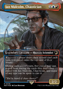 Ian Malcolm Chaotician Borderless Emblem (38) [REX]