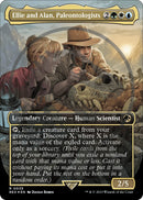Ellie and Alan Paleontologists Borderless Emblem (35) [REX]