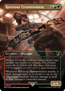 Ravenous Tyrannosaurus Borderless Emblem (43) [REX]
