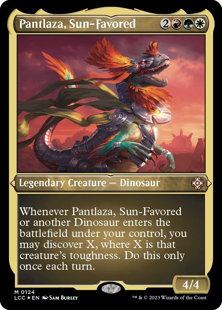 Pantlaza Sun Favored Display Commander Thick Stock (124) [LCC]