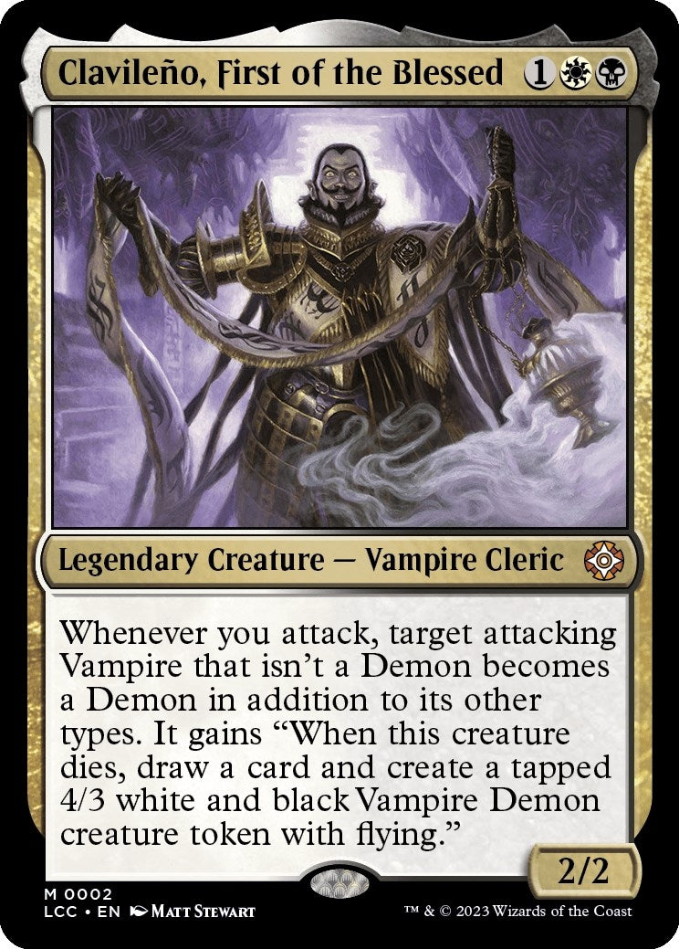 Clavileno, First of the Blessed [The Lost Caverns of Ixalan Commander]