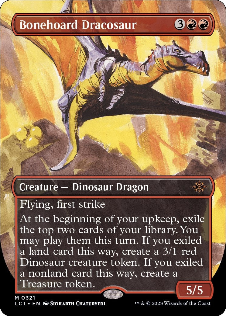 Bonehoard Dracosaur Borderless (321) [LCI]