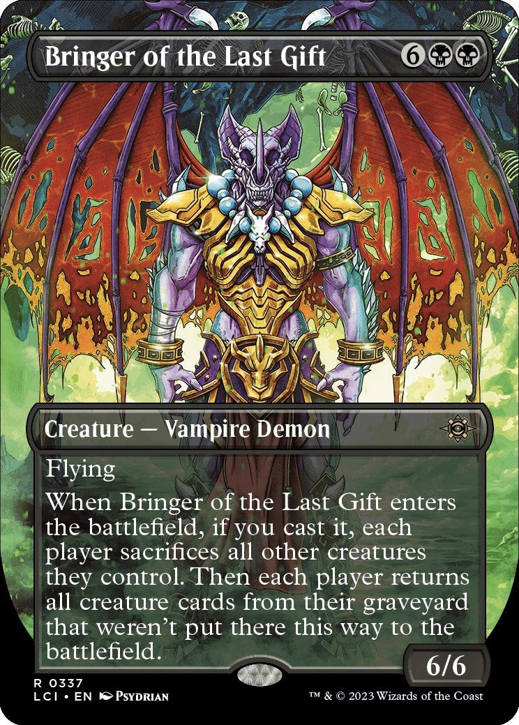 Bringer of the Last Gift (Borderless) [The Lost Caverns of Ixalan]