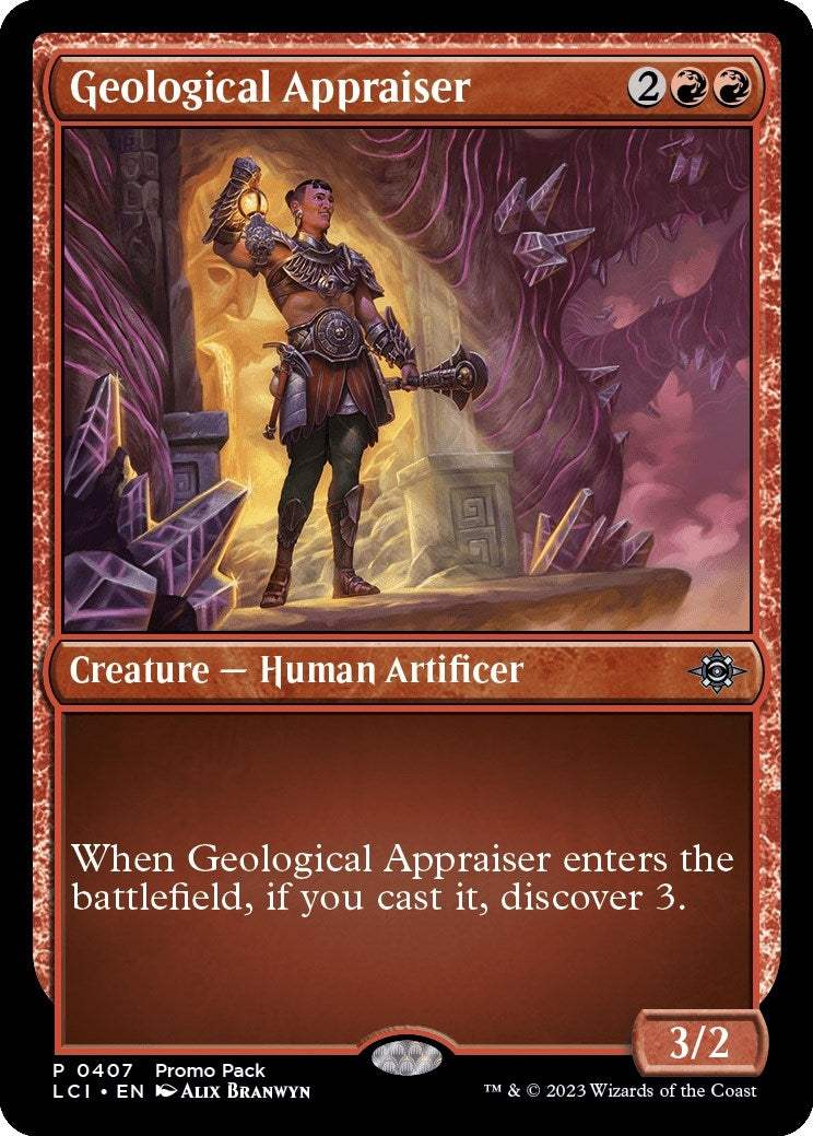 Geological Appraiser [The Lost Caverns of Ixalan Promos]