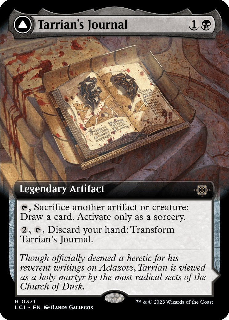 Tarrians Journal Extended Art (371) [LCI]