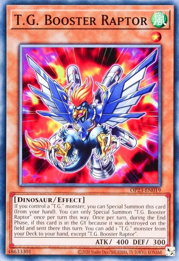 TG Booster Raptor (OP23-EN019) [OP23]