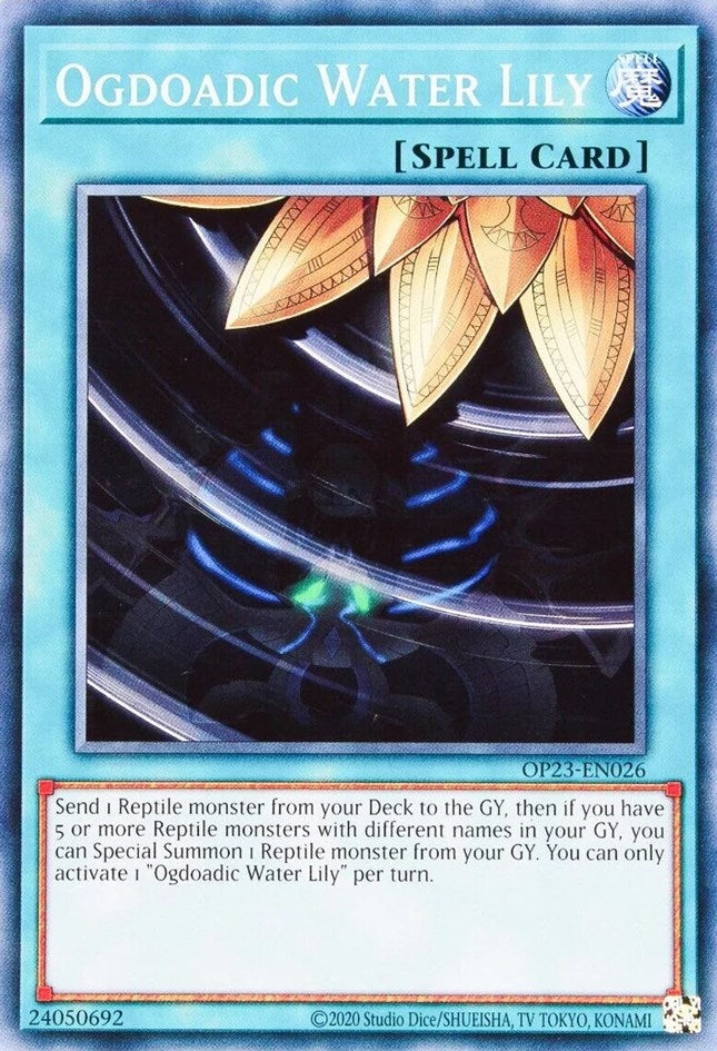 Ogdoadic Water Lily (OP23-EN026) [OP23]