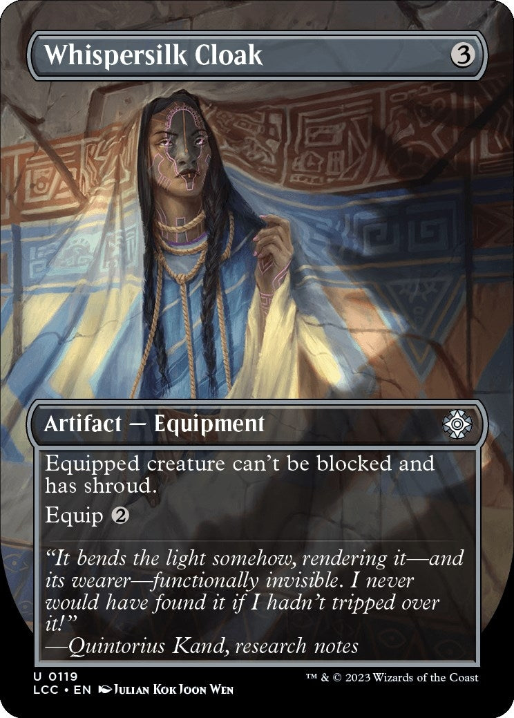 Whispersilk Cloak Borderless (119) [LCC]