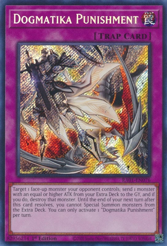Dogmatika Punishment Secret Rare (RA01-EN076) [RA01]