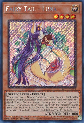 Fairy Tail Luna Platinum Secret Rare (RA01-EN009) [RA01]