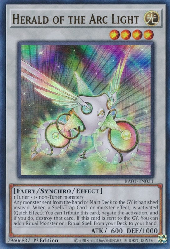 Herald of the Arc Light UR (RA01-EN031) [RA01]