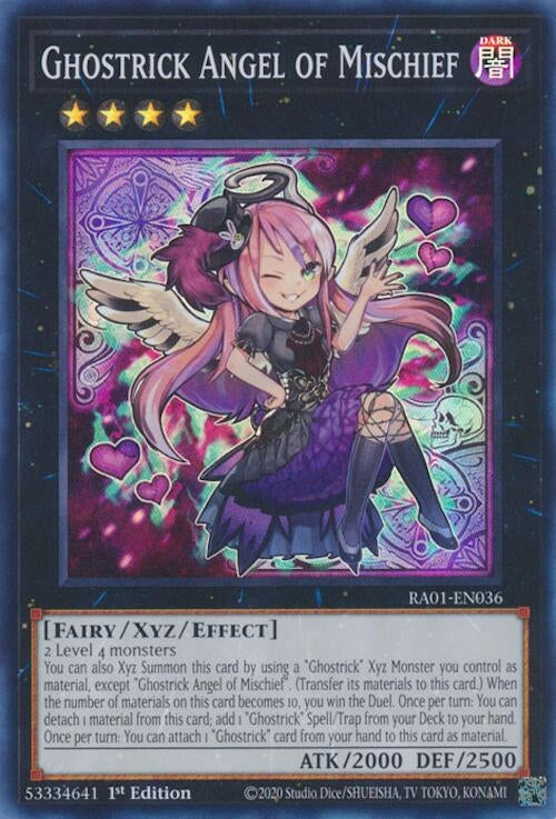 Ghostrick Angel of Mischief (RA01-EN036) [RA01]