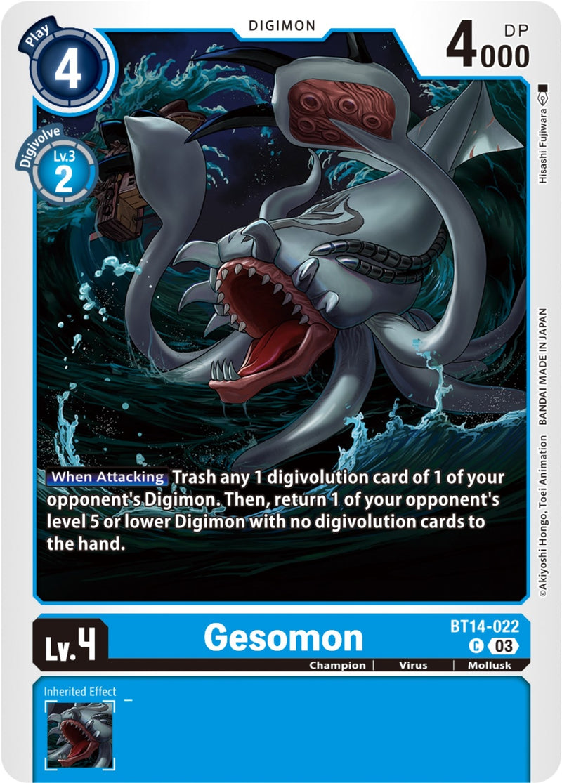 Image for Gesomon [Blast Ace]