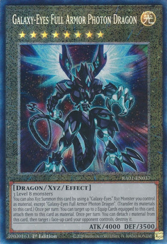 Galaxy Eyes Full Armor Photon Dragon PCR (RA01-EN037) [RA01]