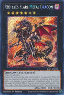 Red Eyes Flare Metal Dragon Platinum Secret Rare (RA01-EN038) [RA01]