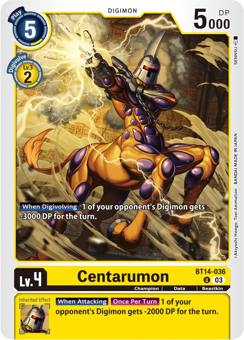 Image for Centarumon [Blast Ace]