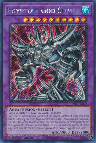 Egyptian God Slime Platinum Secret Rare (RA01-EN029) [RA01]