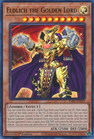 Eldlich the Golden Lord UR (RA01-EN019) [RA01]