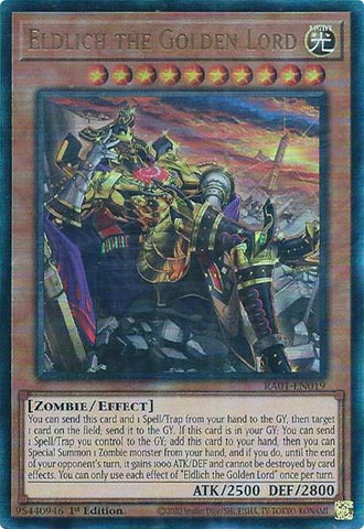 Eldlich the Golden Lord Alternate Art PUR (RA01-EN019) [RA01]