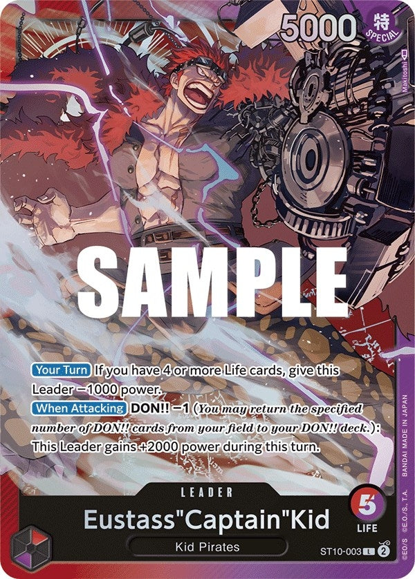 EustassCaptainKid 003 (ST10-003) [ST-10]