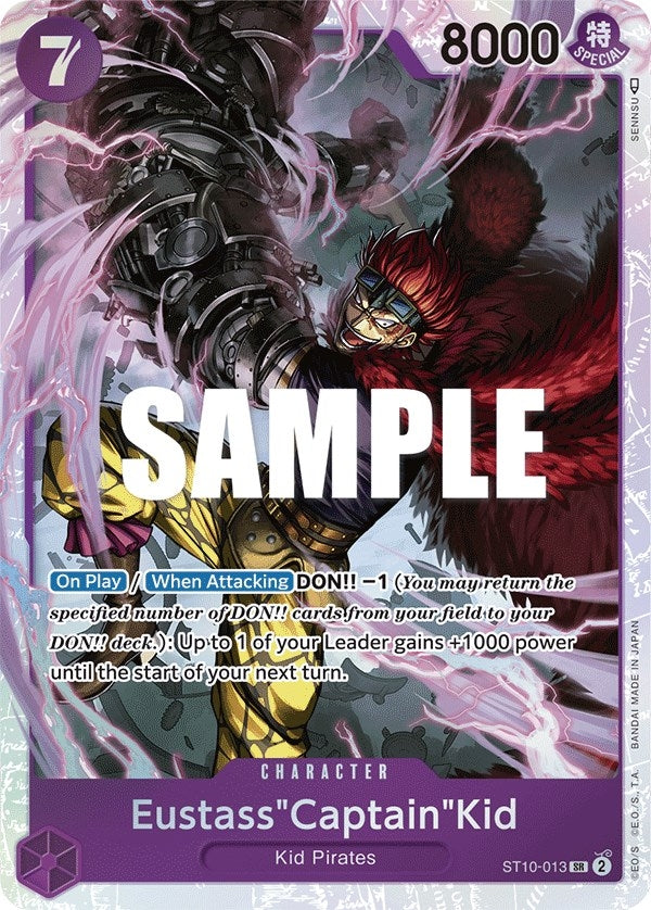 EustassCaptainKid 013 (ST10-013) [ST-10]