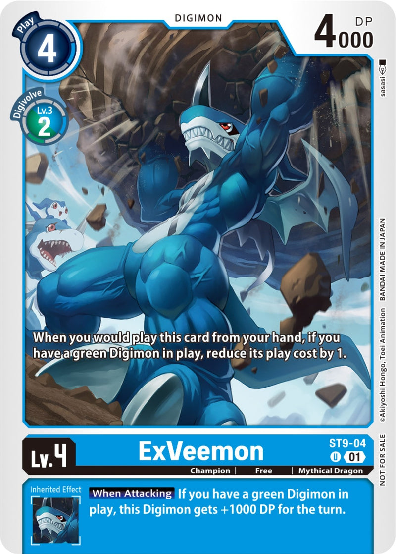 Image for ExVeemon (NYCC 2023 Demo Deck) [Starter Deck 09: Ultimate Ancient Dragon]