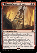 Brass's Tunnel-Grinder // Tecutlan, The Searing Rift [The Lost Caverns of Ixalan]