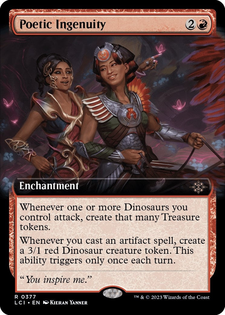 Poetic Ingenuity (Extended Art) [The Lost Caverns of Ixalan]