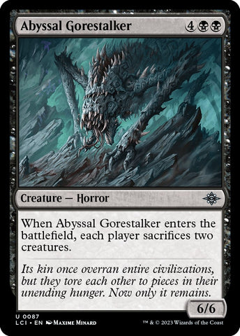 Abyssal Gorestalker [The Lost Caverns of Ixalan]