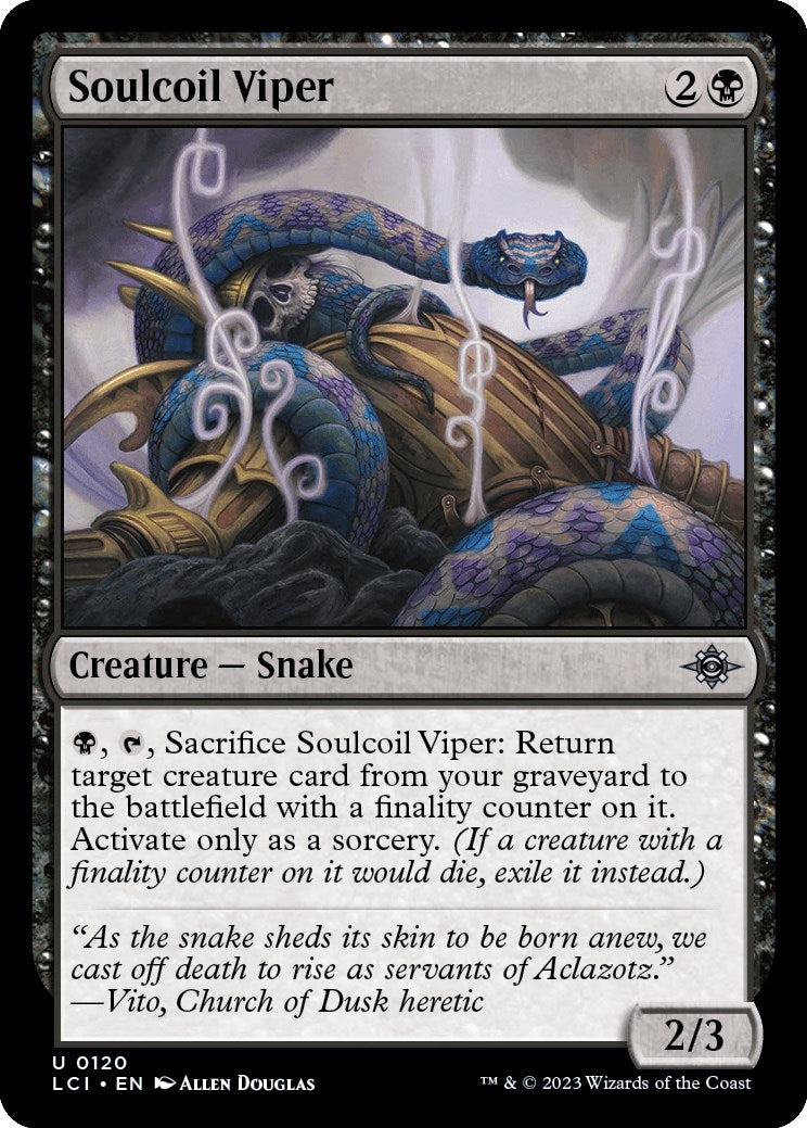Soulcoil Viper [The Lost Caverns of Ixalan]