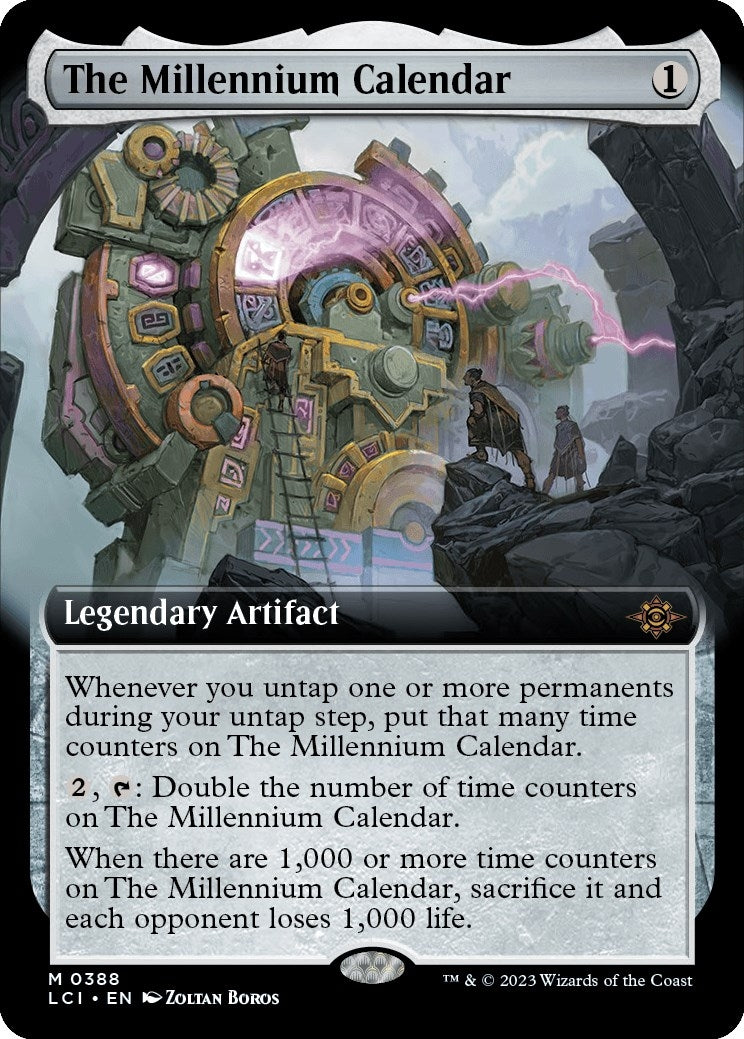 The Millennium Calendar Extended Art (388) [LCI]