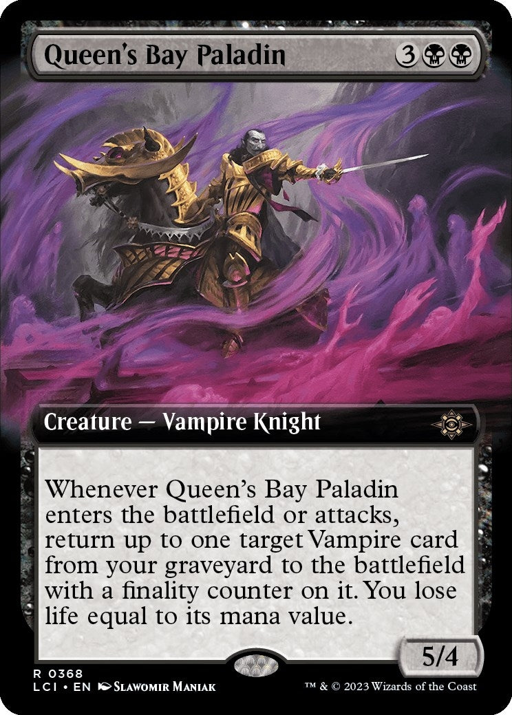 Queens Bay Paladin Extended Art (368) [LCI]