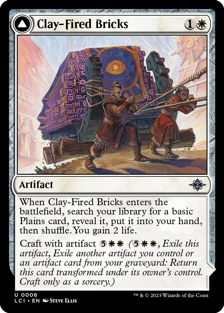 Clay-Fired Bricks // Cosmium Kiln [The Lost Caverns of Ixalan]