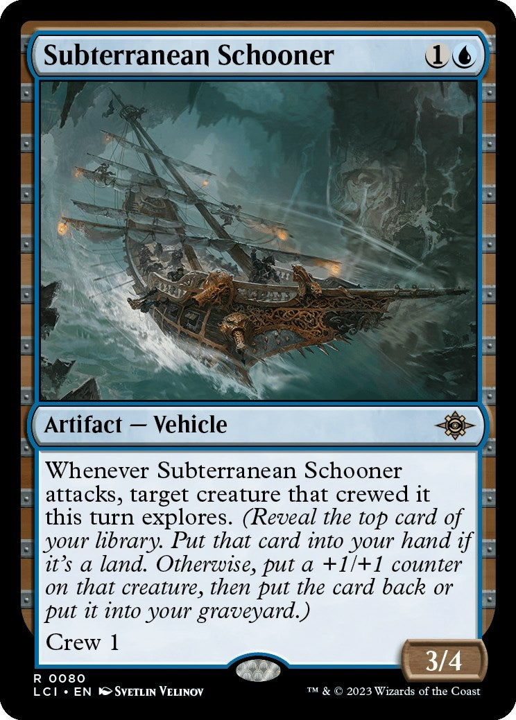 Subterranean Schooner [The Lost Caverns of Ixalan]