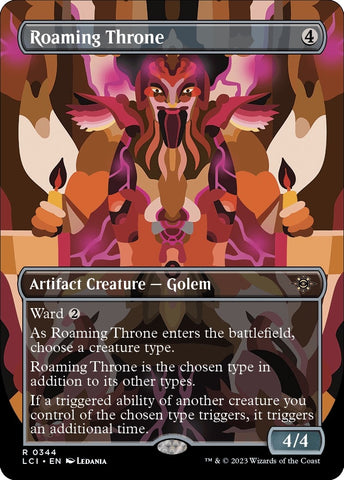 Roaming Throne Borderless (344) [LCI]