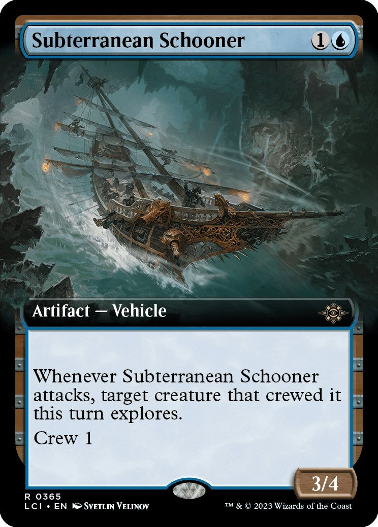Subterranean Schooner Extended Art (365) [LCI]