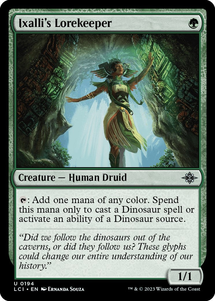 Ixalli's Lorekeeper [The Lost Caverns of Ixalan]