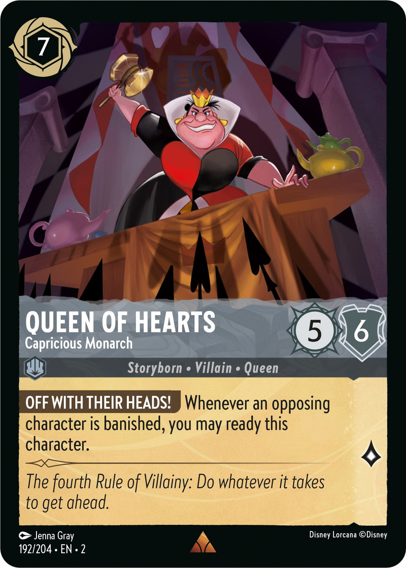 Queen of Hearts Capricious Monarch (192/204) [2]