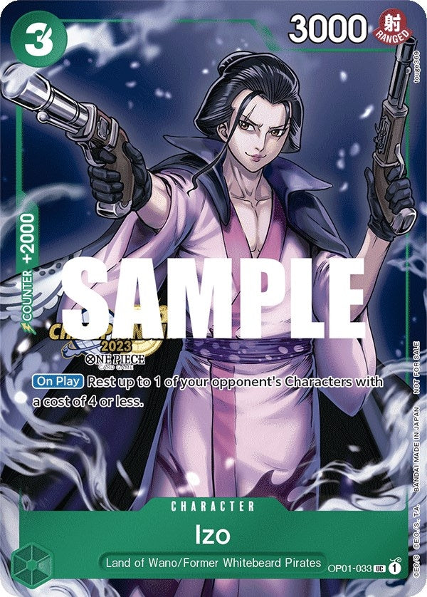 Izo CS 2023 Celebration Pack (OP01-033) [OP-PR]