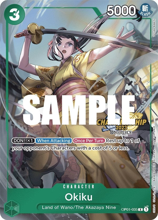 Okiku CS 2023 Celebration Pack (OP01-035) [OP-PR]