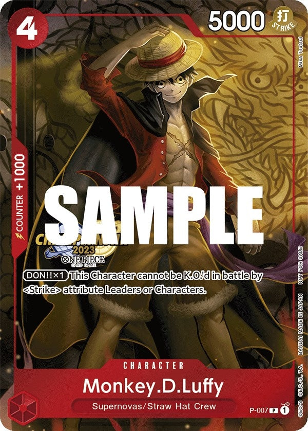 MonkeyDLuffy 007 CS 2023 Celebration Pack (P-007) [OP-PR]