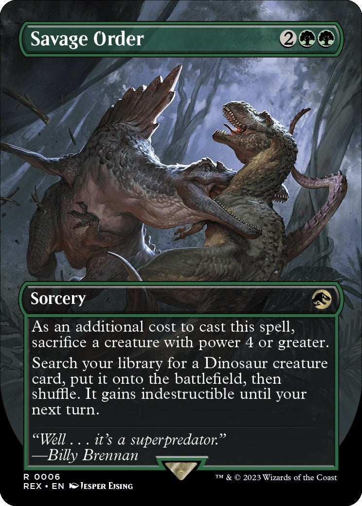 Savage Order Borderless (6) [REX]