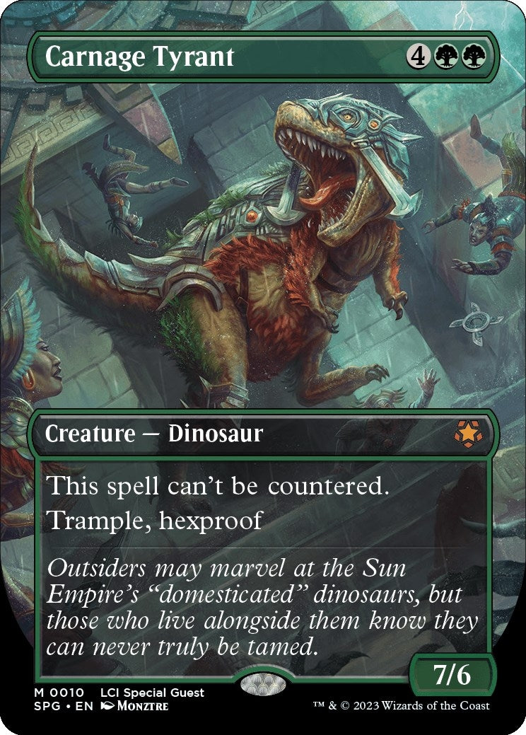 Carnage Tyrant Borderless (10) [SPG]