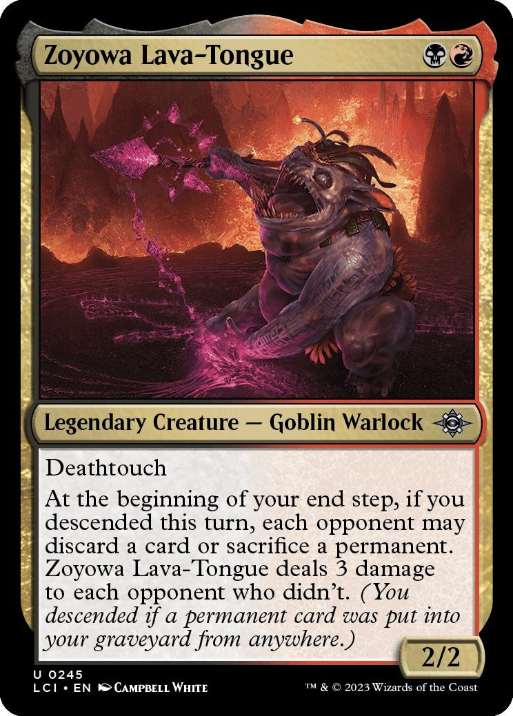 Zoyowa Lava-Tongue [The Lost Caverns of Ixalan]