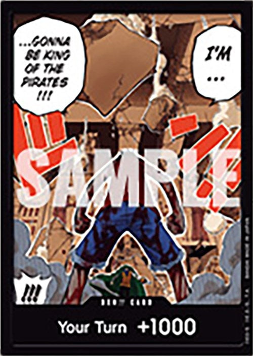 DON Card Luffy vs Crocodile Devil Fruits Collection Vol 1 [OP-PR]